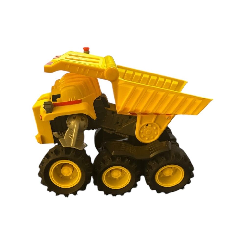 2008 Mattel Matchbox Rocky the Robot Yellow Dump Truck